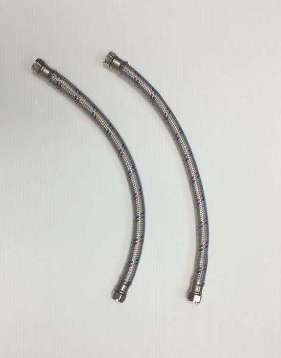 1/2" x 1/2" x 18" Stainless Steel Water Heater Connector