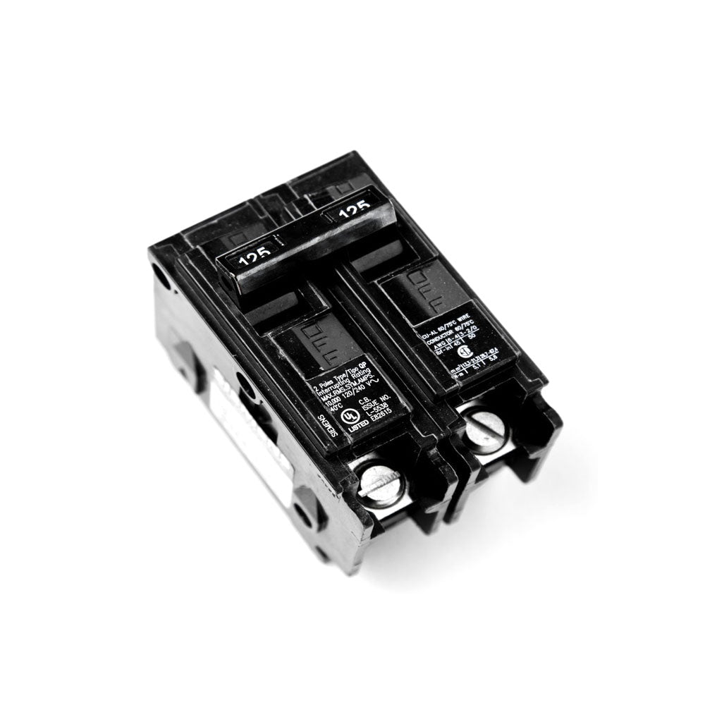 Siemens Q2125 125-Amp 2 pole 240 Volt Circuit Breaker — Drakken Online