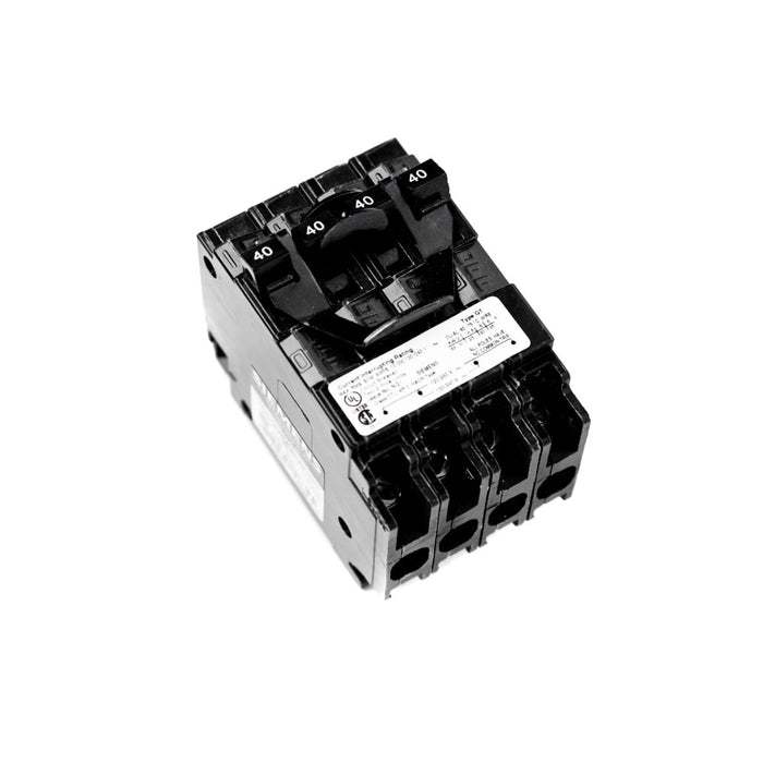 Siemens Q24040CT2 Quad 40/40A 120/240V Circuit Breaker